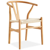 NNEDSZ Anemone  Set of 6 Wishbone Dining Chair Beech Timber Replica Hans Wenger Natural