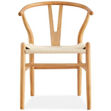 NNEDSZ Anemone  Set of 6 Wishbone Dining Chair Beech Timber Replica Hans Wenger Natural