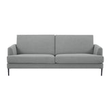 NNEDSZ Ariya 3 Seater Sofa Fabric Uplholstered Lounge Couch - Light Grey