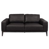NNEDSZ 2 + 3 Seater Sofa Leather Upholstered Lounge Set - Chocolate