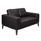 NNEDSZ 2 + 3 Seater Sofa Leather Upholstered Lounge Set - Chocolate