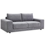 NNEDSZ Eliana 4 + 3 Seater Sofa Fabric Uplholstered Lounge Couch - Fog