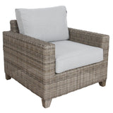 NNEDSZ Sophy 1 Seater Wicker Rattan Outdoor Sofa Chair Lounge