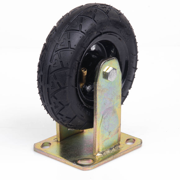 NNEDSZ 6 Inch Fixed Castor Caster Pneumatic Tyres Tyre  Wheel Trolley Cart Wheelbarrow