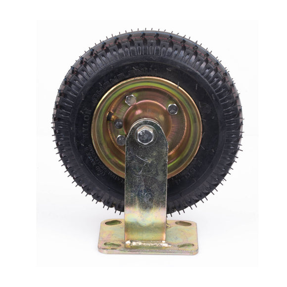 NNEDSZ 8 Inch Fixed Castor Caster Pneumatic Tyres Tyre  Wheel Trolley Cart Wheelbarrow