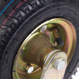 NNEDSZ 8 Inch Fixed Castor Caster Pneumatic Tyres Tyre  Wheel Trolley Cart Wheelbarrow