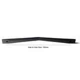 NNEDSZ 192MM Black Zinc Alloy Kitchen Nickel Door Cabinet Drawer Handle Pulls