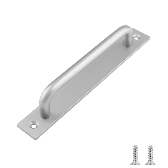 NNEDSZ Barn Door Handle Sliding Pull Cabinet Door Handles Drawer knobs Kitchen Handles Silver