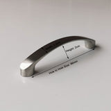NNEDSZ Brushed Nickel Kitchen Door Cabinet Drawer Handle Pulls 96MM