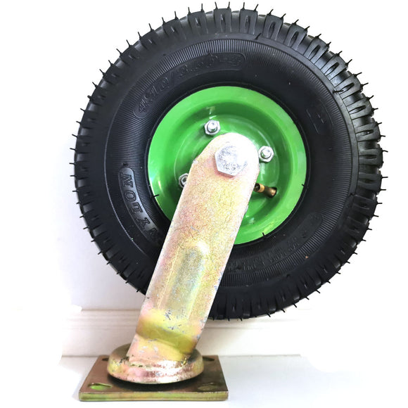NNEDSZ 10Inch Swivel Castor Caster Pneumatic Tyres Tyre Wheels Trolley Cart Wheelbarrow