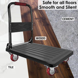 NNEDSZ 4x 4 inch Heavy Duty 2x Fixed + 2x Swivel Casters Load 520kg Lockable Castor Caster Wheels Swivel Casters with Brakes