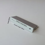 NNEDSZ Aluminum Kitchen Cabinet Bar Handles  Drawer Handle Pull white hole to hole 96mm