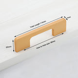 NNEDSZ Slim Design Kitchen Cabinet Handles Drawer Bar Handle Pull Gold 96MM