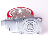 NNEDSZ 5 inch Industrial  Caster Wheels Swivel with Brake Locking Casters Castor Wheels Cart Furniture Workbench