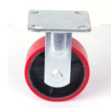 NNEDSZ 5 inch Industrial 500KG Caster Wheels Fixed Casters Castor Wheels Cart Furniture Workbench