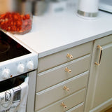 NNEDSZ 192mm Polished gold Furniture Kitchen Bathroom Cabinet Handles Drawer Bar Handle Pull Knob