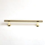 NNEDSZ Gold Solid Zinc Kitchen Cabinet Handles Drawer Bar Handle Pull 128mm