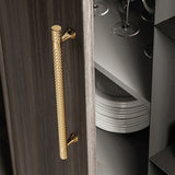 NNEDSZ Gold Solid Zinc Kitchen Cabinet Handles Drawer Bar Handle Pull 128mm