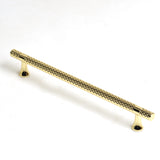NNEDSZ Gold Solid Zinc Kitchen Cabinet Handles Drawer Bar Handle Pull 192mm