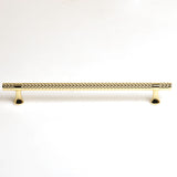 NNEDSZ Gold Solid Zinc Kitchen Cabinet Handles Drawer Bar Handle Pull 192mm