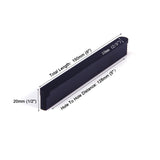 NNEDSZ Solid Zinc Furniture Kitchen Bathroom Cabinet Handles Drawer Bar Handle Pull Knob Black 128mm