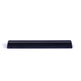 NNEDSZ Solid Zinc Furniture Kitchen Bathroom Cabinet Handles Drawer Bar Handle Pull Knob Black 128mm