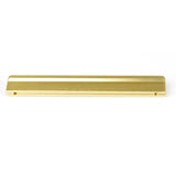 NNEDSZ Solid Zinc Furniture Kitchen Bathroom Cabinet Handles Drawer Bar Handle Pull Knob Gold 128mm