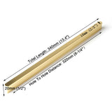 NNEDSZ Solid Zinc Furniture Kitchen Bathroom Cabinet Handles Drawer Bar Handle Pull Knob Gold 320mm