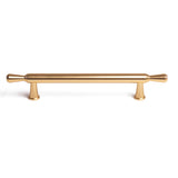 NNEDSZ Gold Zinc Kitchen Cabinet Handles Drawer Bar Handle Pull 128mm