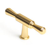 NNEDSZ Gold Zinc Kitchen Cabinet Handles Drawer Bar Handle Pull T