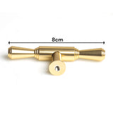 NNEDSZ Gold Zinc Kitchen Cabinet Handles Drawer Bar Handle Pull T