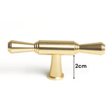 NNEDSZ Gold Zinc Kitchen Cabinet Handles Drawer Bar Handle Pull T