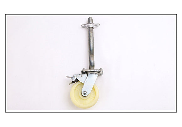 NNEDSZ Industrial 150kg 6inch Heavy Duty Scaffold Scaffolding Adjustable Caster Wheel