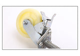 NNEDSZ Industrial 150kg 6inch Heavy Duty Scaffold Scaffolding Adjustable Caster Wheel
