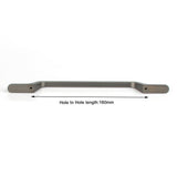 NNEDSZ Black Zinc Kitchen Cabinet Handles Drawer Bar Handle Pull 160mm