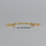 NNEDSZ Gold Zinc Kitchen Cabinet Handles Drawer Bar Handle Pull 96mm