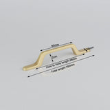 NNEDSZ Gold Zinc Kitchen Cabinet Handles Drawer Bar Handle Pull 96mm