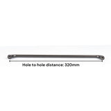 NNEDSZ Black Zinc Kitchen Cabinet Handles Drawer Bar Handle Pull 320mm