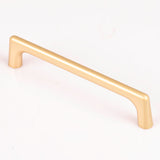NNEDSZ Gold Zinc Kitchen Cabinet Handles Drawer Bar Handle Pull 128mm