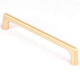 NNEDSZ Gold Zinc Kitchen Cabinet Handles Drawer Bar Handle Pull 160mm