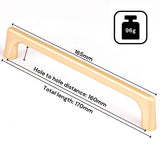 NNEDSZ Gold Zinc Kitchen Cabinet Handles Drawer Bar Handle Pull 160mm