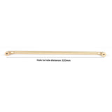 NNEDSZ Gold Zinc Kitchen Cabinet Handles Drawer Bar Handle Pull 320mm