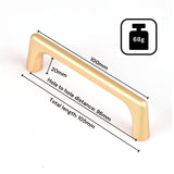 NNEDSZ Gold Zinc Kitchen Cabinet Handles Drawer Bar Handle Pull 96mm
