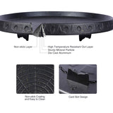 NNEDSZ Korean BBQ Grill Pan Non-Stick Smokeless Stovetop BBQ Grill Plate Indoor Outdoor