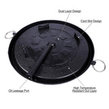 NNEDSZ Korean BBQ Grill Pan Non-Stick Smokeless Stovetop BBQ Grill Plate Indoor Outdoor