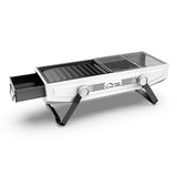 NNEDSZ Foldable Portable Charcoal Frying Grill Grilling Outdoor Tabletop BBQ Grill For Camping Hiking Picnics