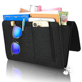 NNEDSZ Bed Organiser Bedside Caddy Sofa Organiserd Book Magazines Organiser Black