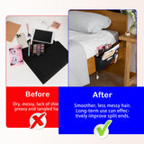 NNEDSZ Bed Organiser Bedside Caddy Sofa Organiserd Book Magazines Organiser Black