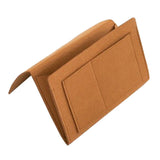 NNEDSZ Bed Organiser Bed Caddy Sofa Organiser Bedside Organiser Book Magazines Organiser Khaki