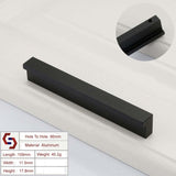 NNEDSZ Zinc Kitchen Cabinet Handles Drawer Bar Handle Pull 96mm